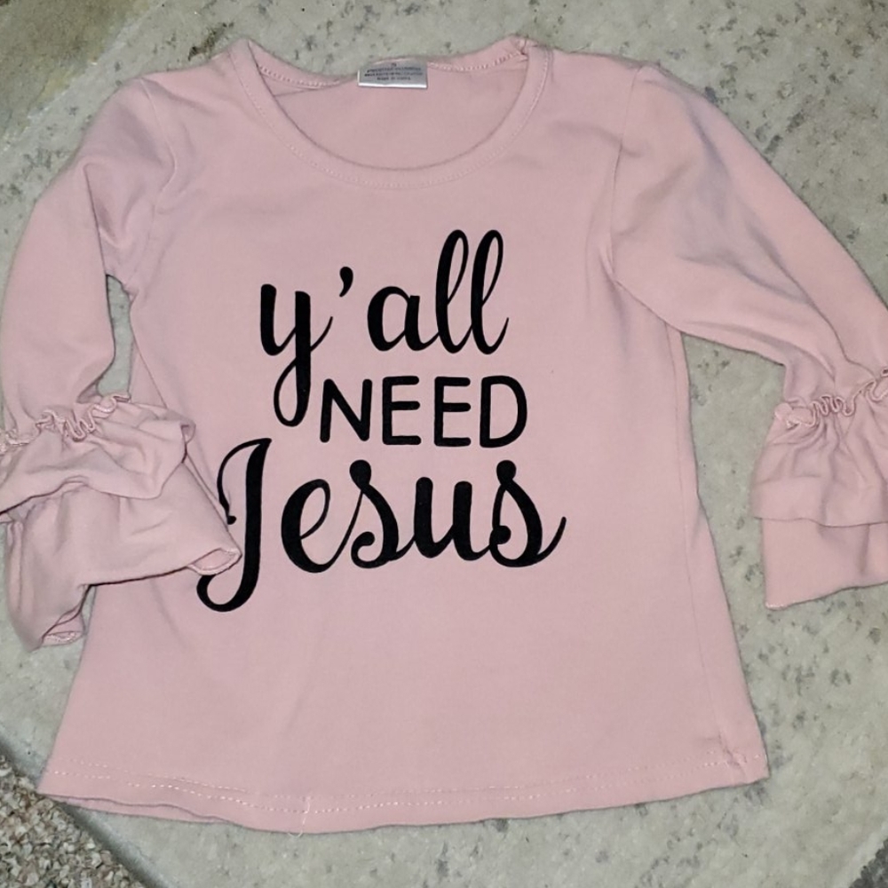 Girls logo tee